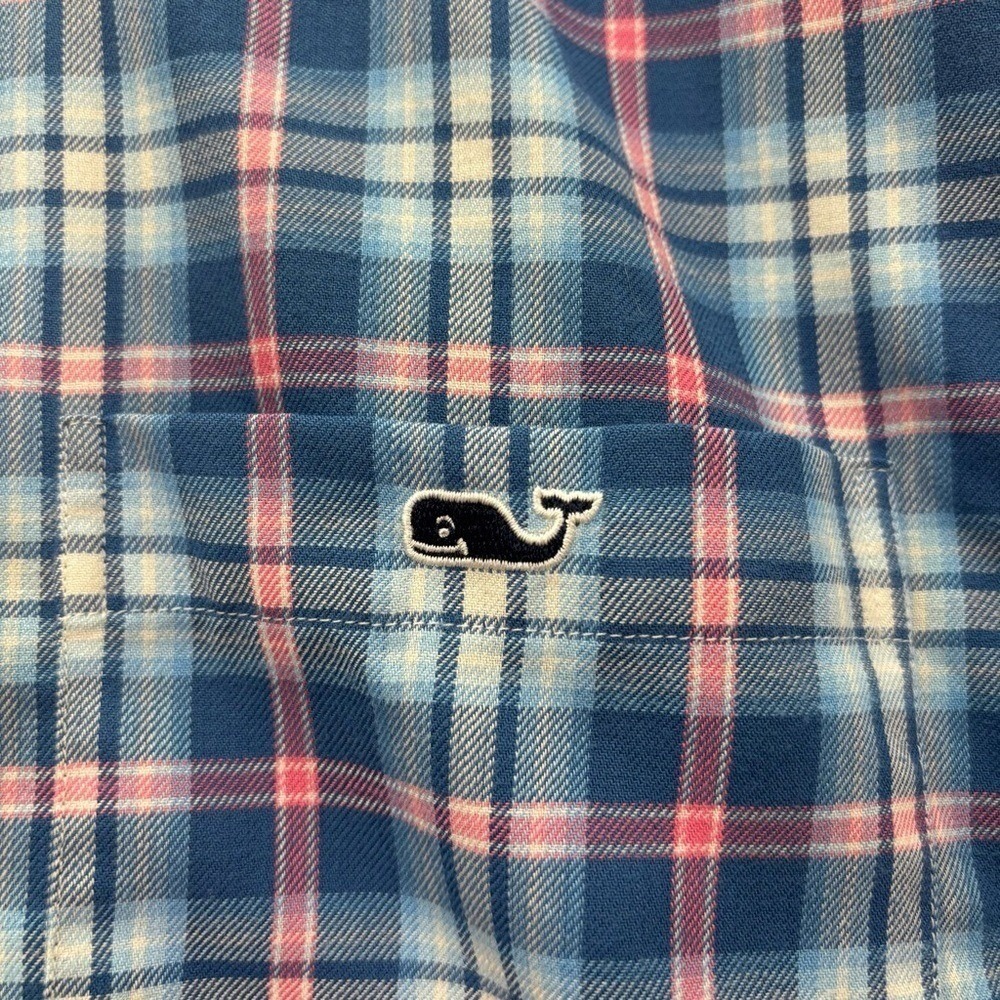 Vineyard Vines Multicolor Plaid Button Down Shirt - Picture 8 of 9